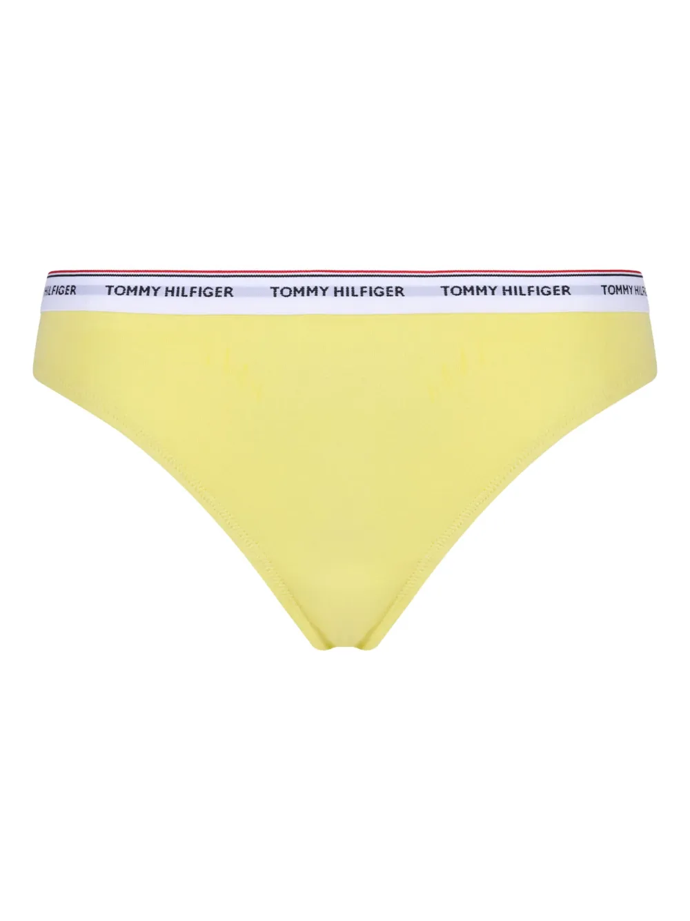 Tommy Hilfiger Drie strings met logoband Blauw