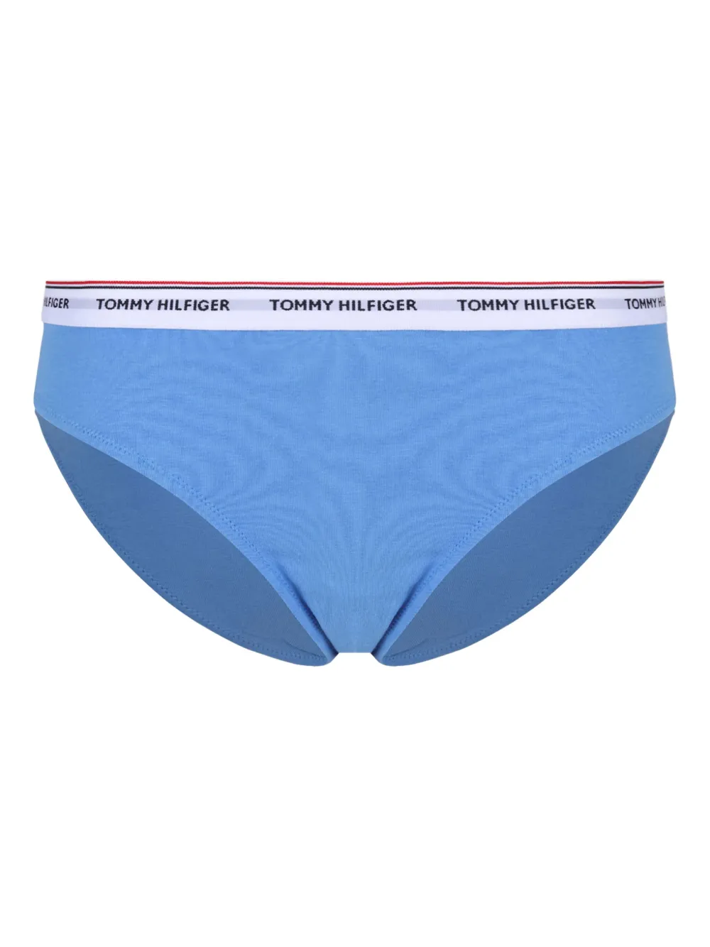 Tommy Hilfiger Drie slips met logoband Rood