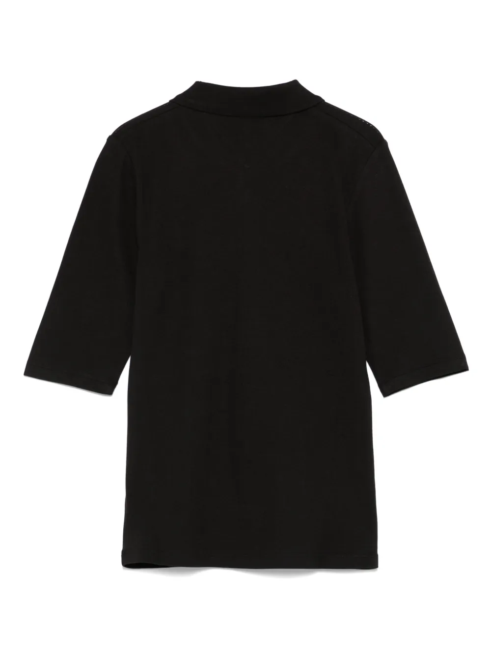 Tommy Hilfiger Polotop met stretch-design - Zwart