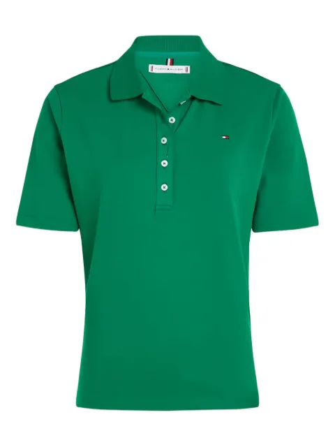 Tommy Hilfiger logo-embroidered polo top 