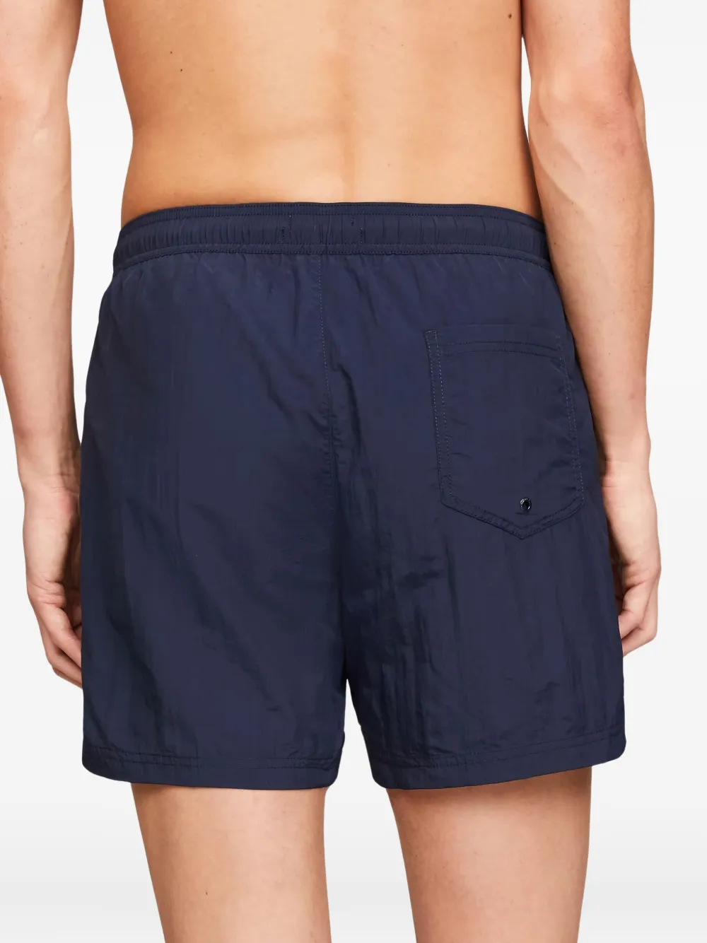 Tommy Jeans Zwembroek met geborduurd logo Blauw