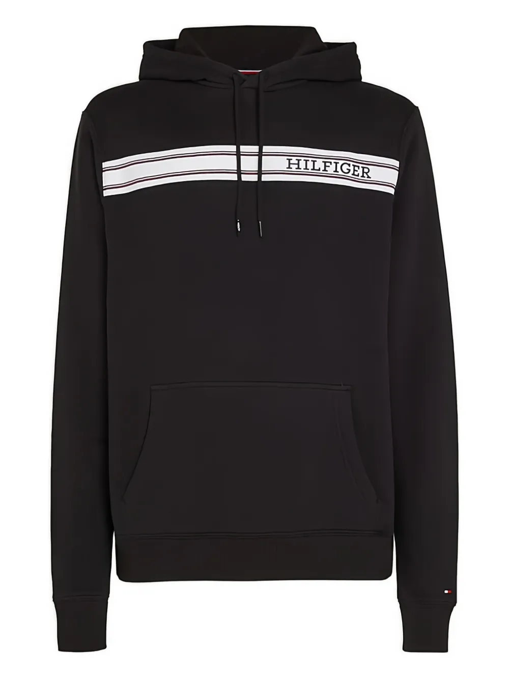 Tommy Hilfiger logo-print hoodie | Black | Image 1