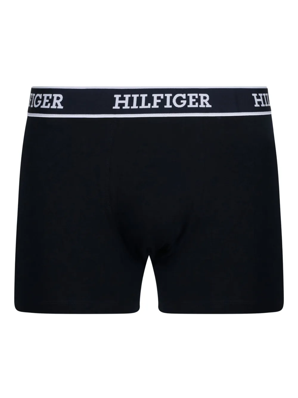 Tommy Hilfiger Drie boxershorts met logoband Zwart