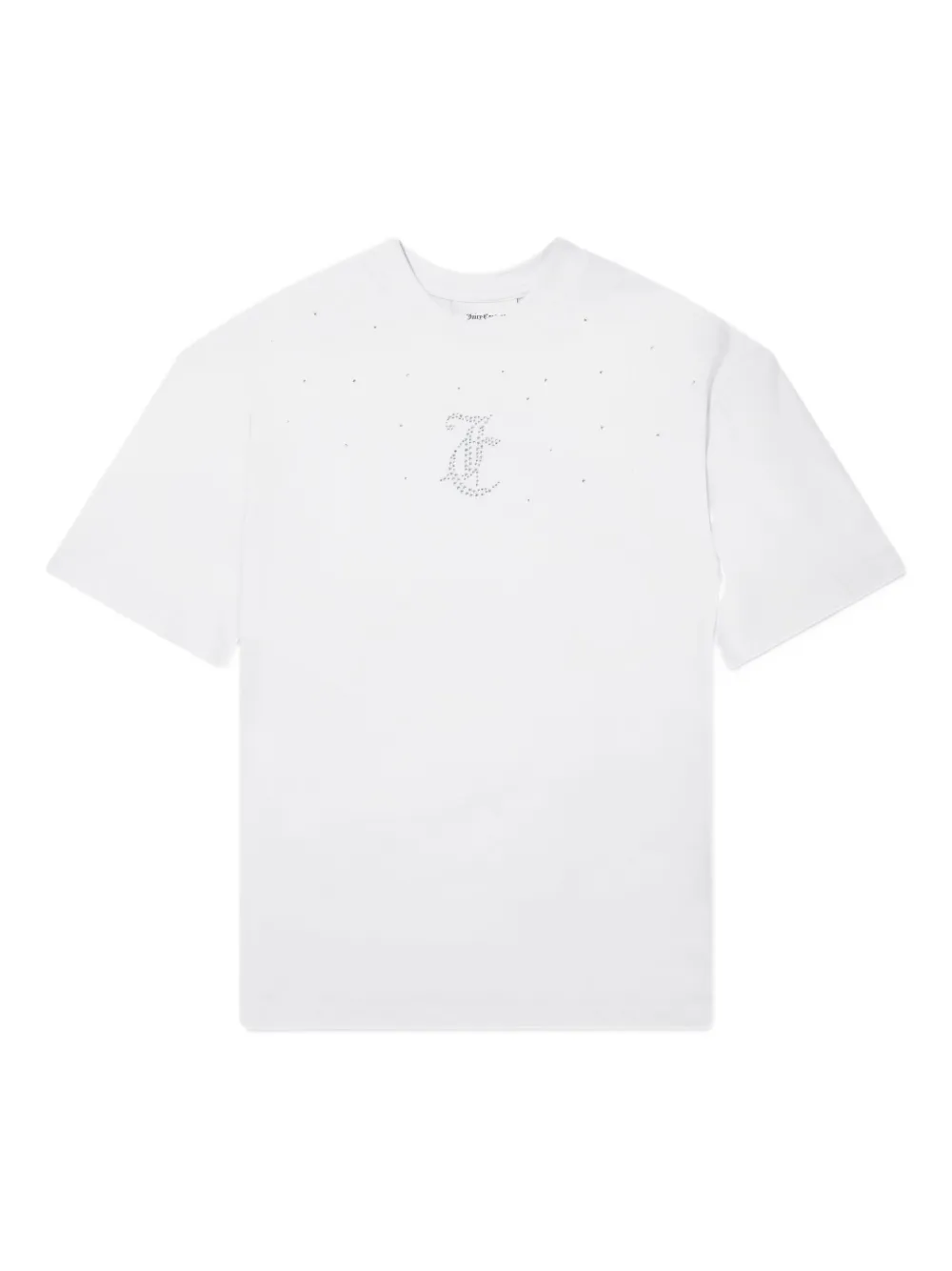 Juicy Couture Kids Trainingspak met logo van studs Wit