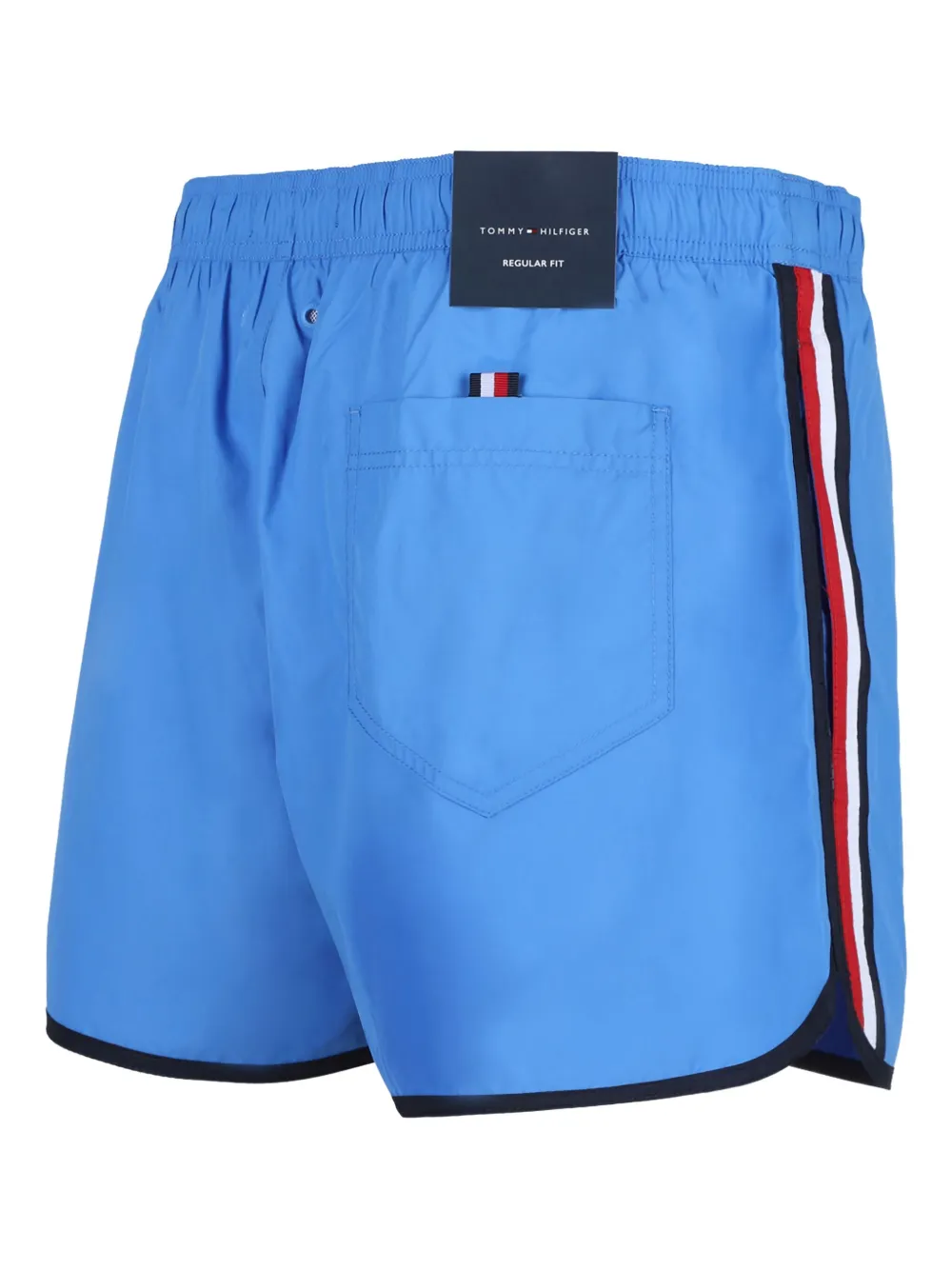 Tommy Hilfiger Zwembroek met zijstreep Blauw