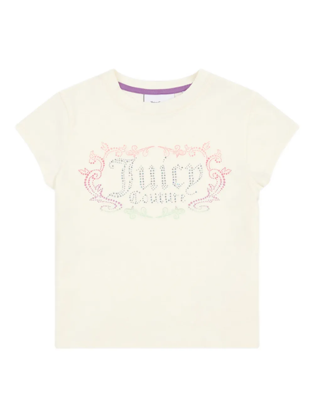 Juicy Couture Kids Shorts verfraaid met stras Wit