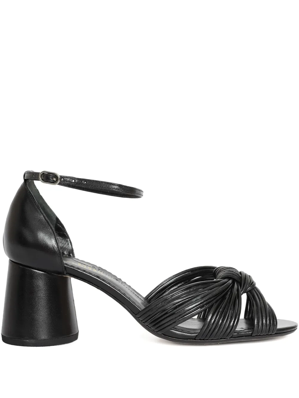 Sarah Chofakian 65mm Ocean sandals Black