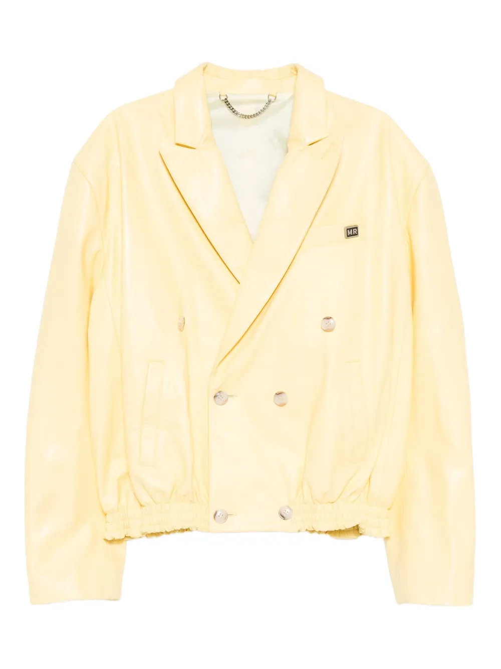 Martine Rose double-breasted blazer | Yellow | Image 1
