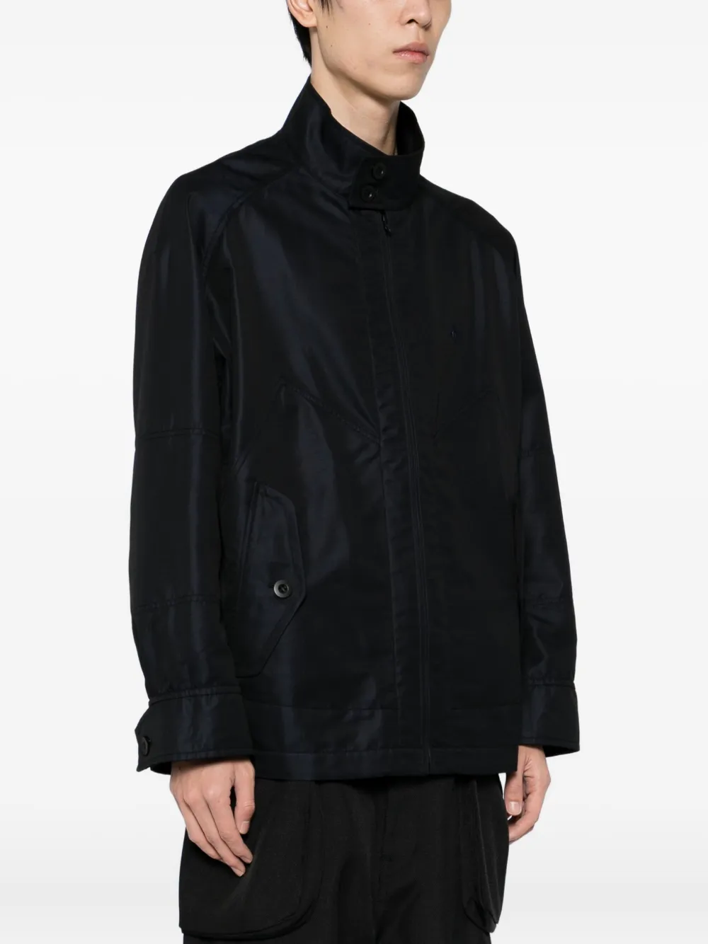 Junya Watanabe Patchwork Jacket In Black