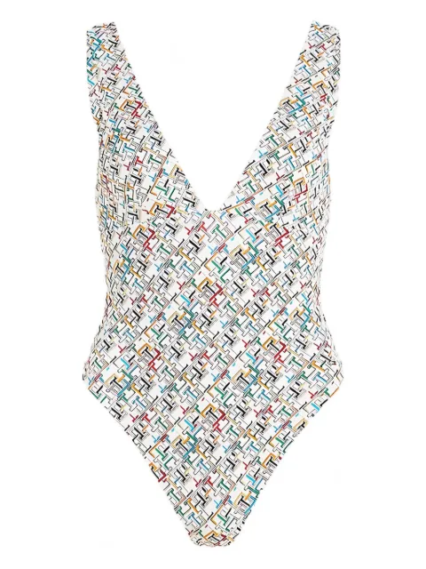 Tommy Hilfiger traje de baño con monograma