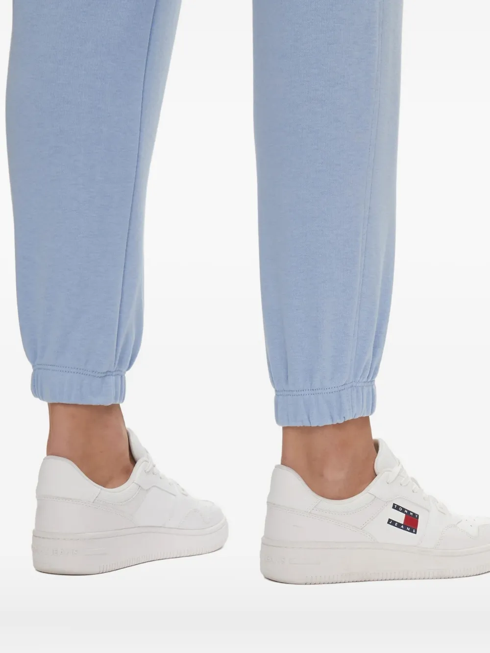 Tommy Jeans Trainingsbroek in katoenblend Blauw