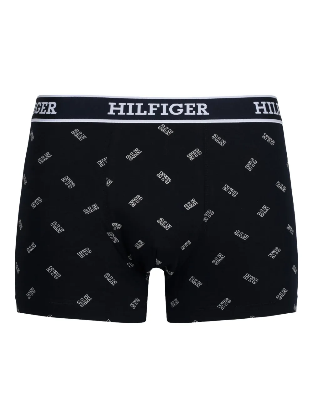 Tommy Hilfiger Drie boxershorts met logoband Zwart
