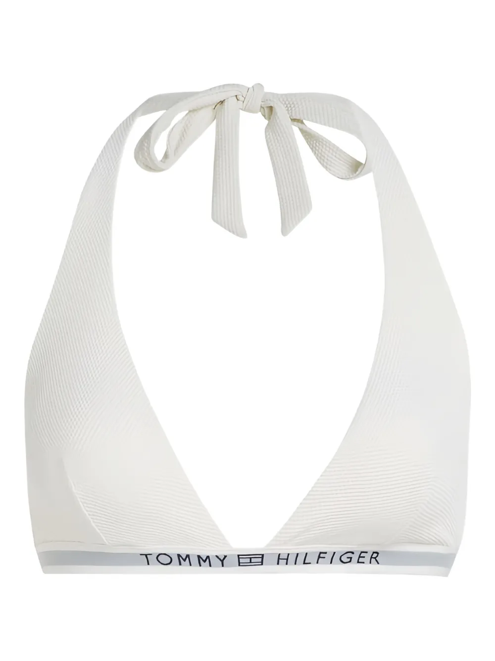 Tommy Hilfiger Bikinitop met logoband Wit