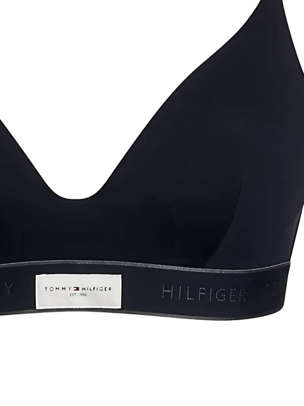 Tommy Hilfiger Bh met logopatch Blauw