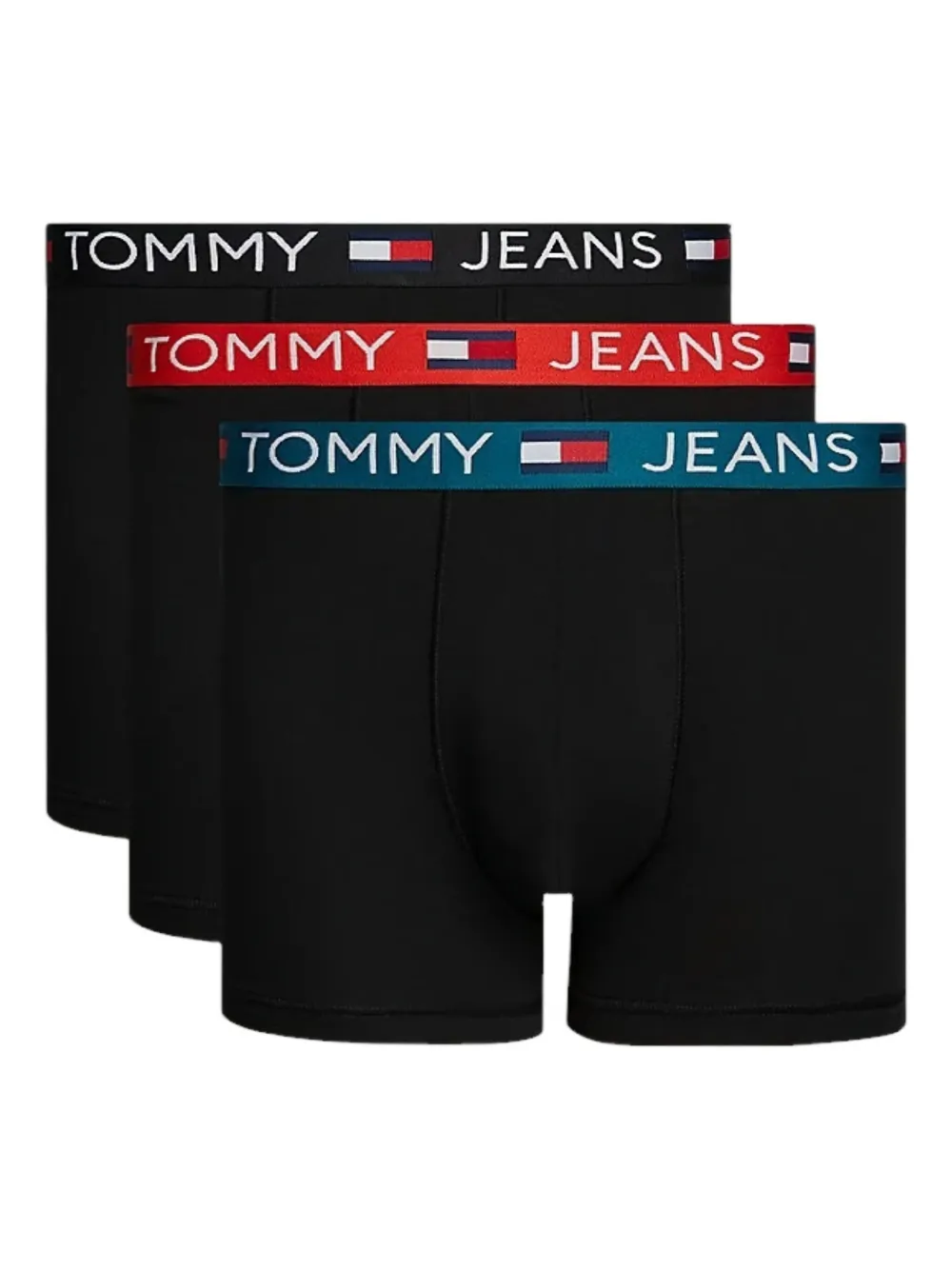 Tommy Jeans logo-print boxers (pack of three) | Black | Image 1