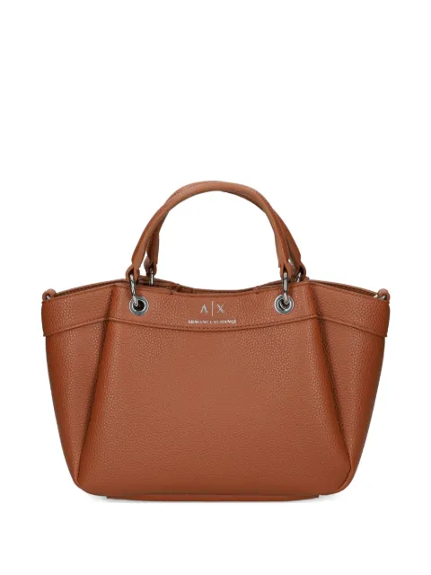 Armani Exchange logo-print tote bag 