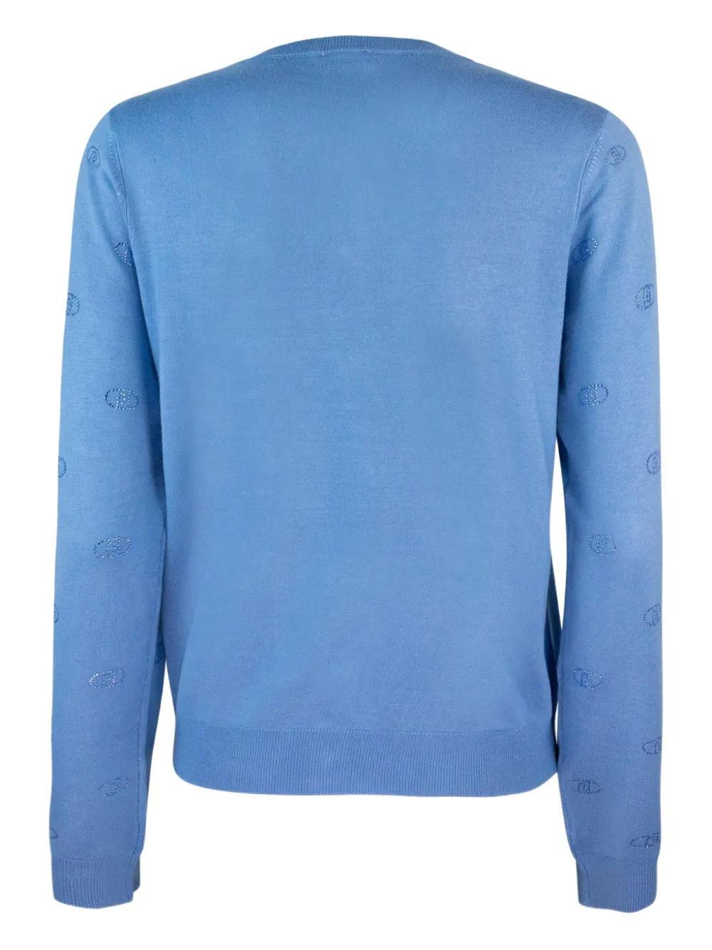 LIU JO Vest verfraaid met stras Blauw