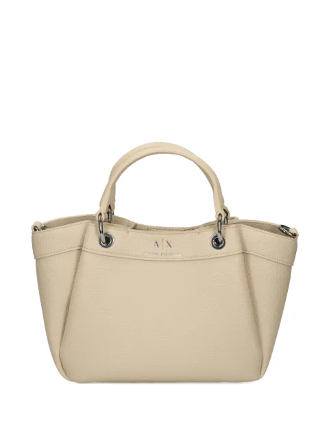 Armani Exchange logo-print tote bag 