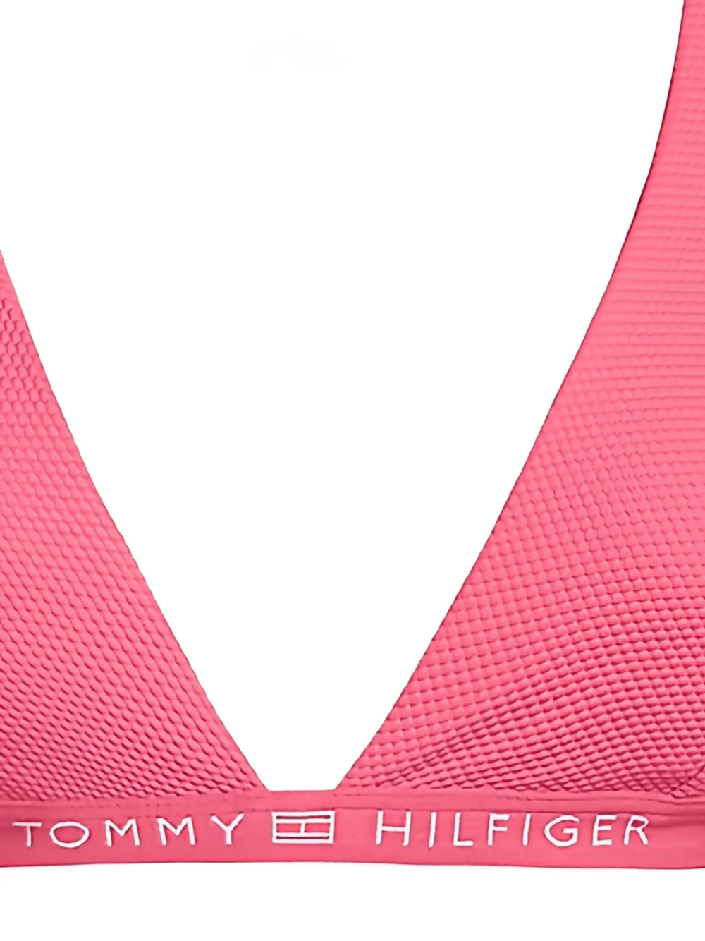 Tommy Hilfiger Bikinitop met logoband Roze