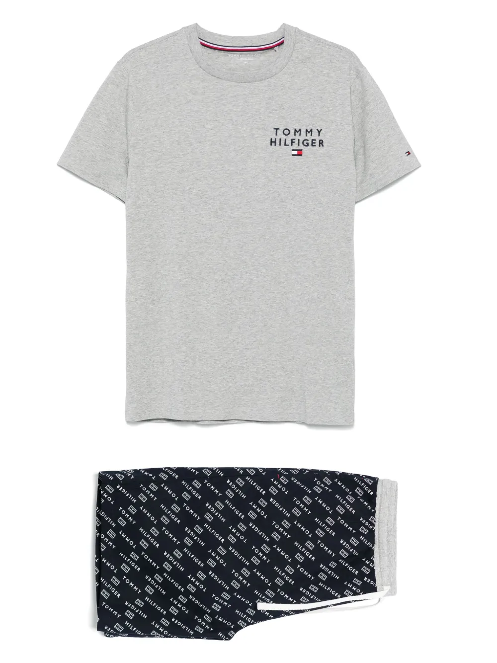 logo-print pajamas