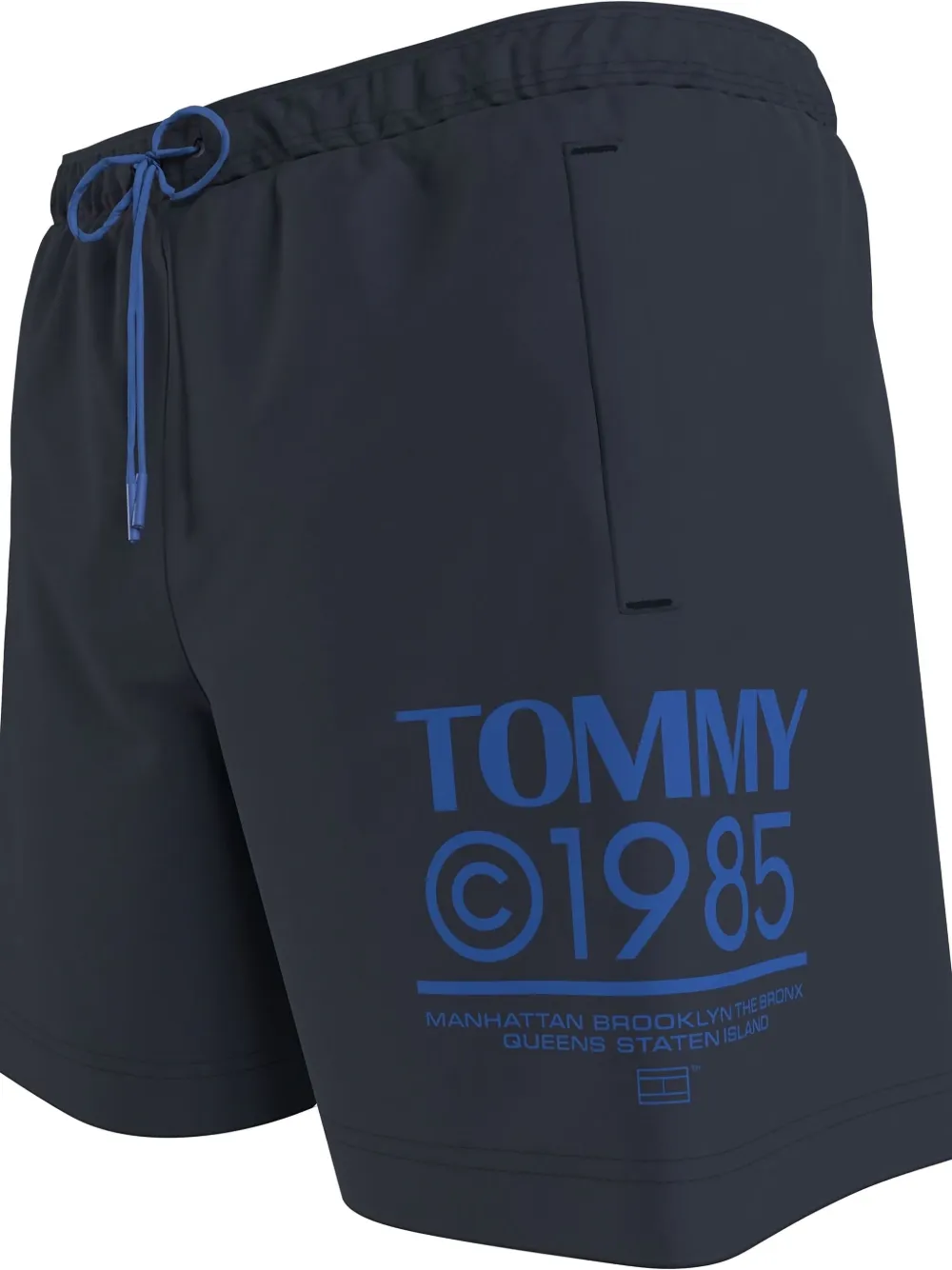 Tommy Jeans Zwembroek met logo Blauw