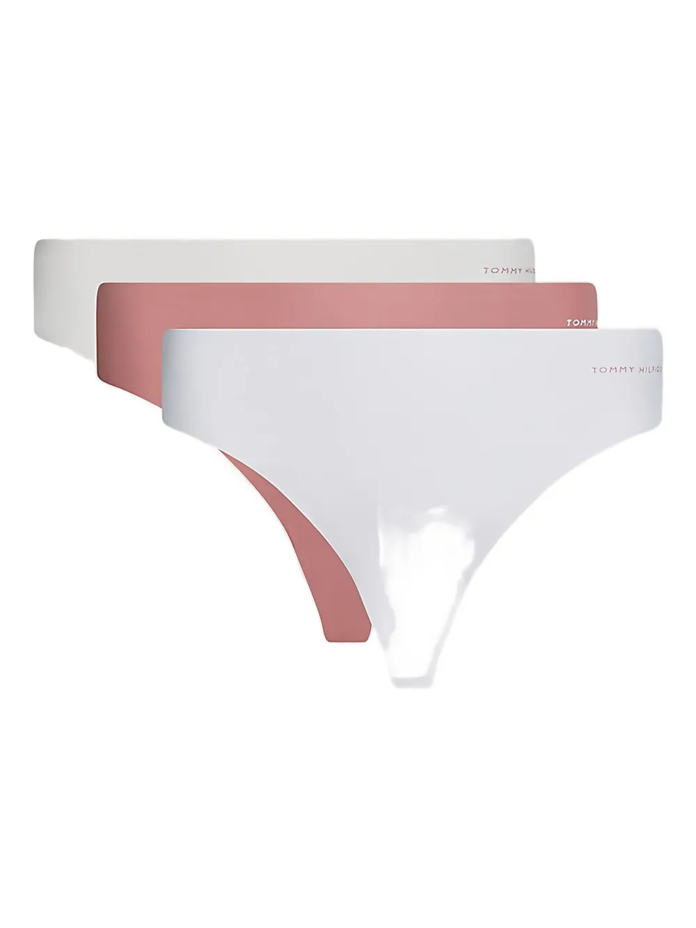 Tommy Hilfiger Logo-print Briefs (pack Of Three) In White