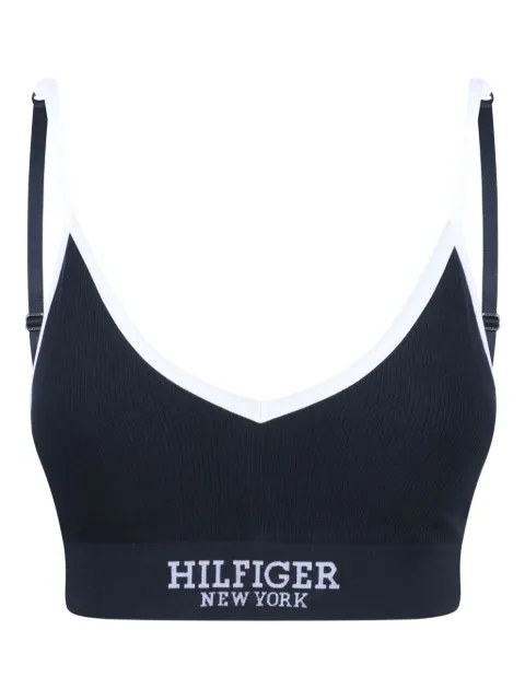 Tommy Hilfiger logo-print bra 