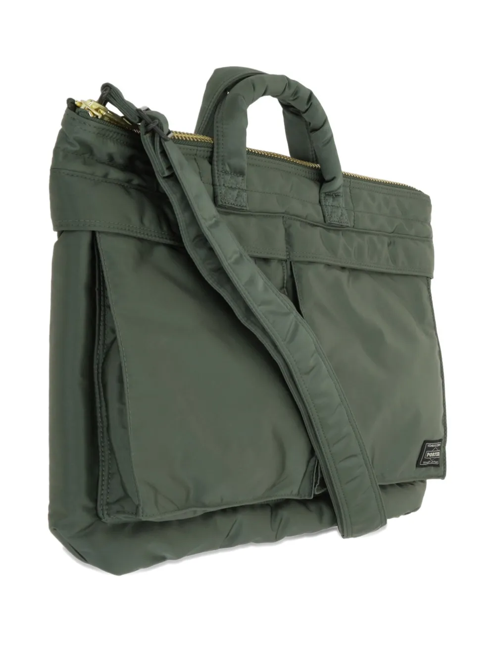 Porter-yoshida & Co Tanker Short Helmet Tote Bag In Green