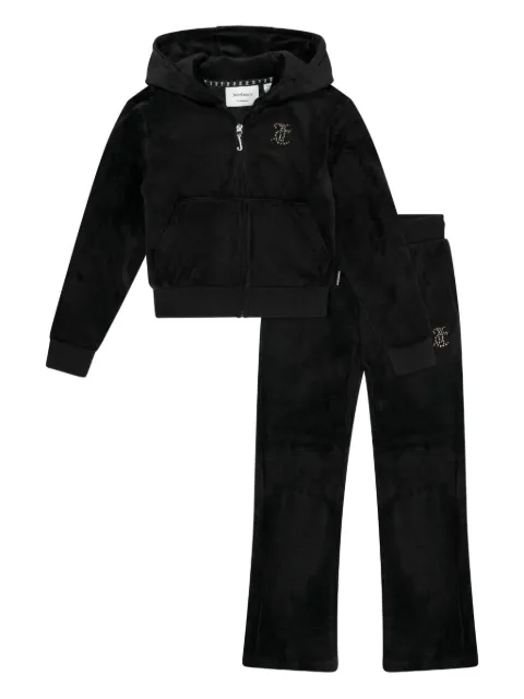 Juicy Couture Kids logo-studded tracksuit set