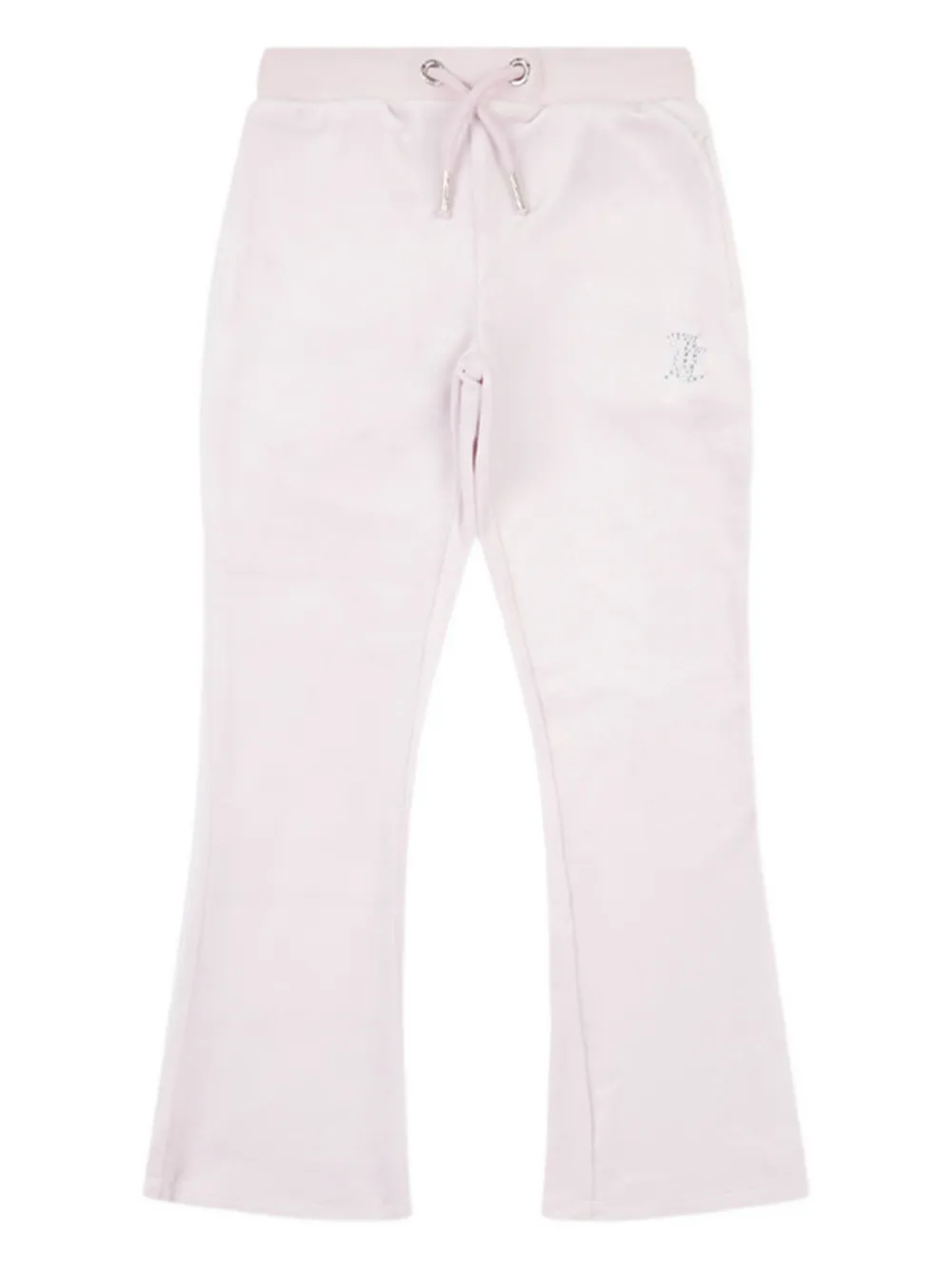 Juicy Couture Kids Trainingspak met logo van studs Paars