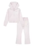 Juicy Couture Kids logo-studded tracksuit set - Purple