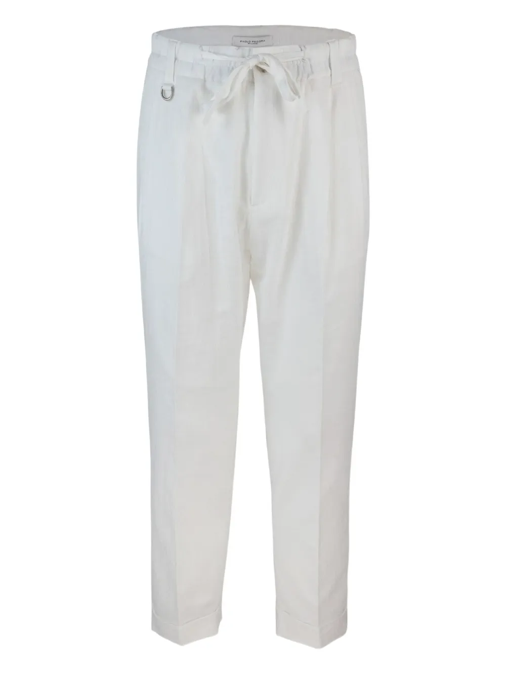 Paolo Pecora cotton trousers | White | Image 1