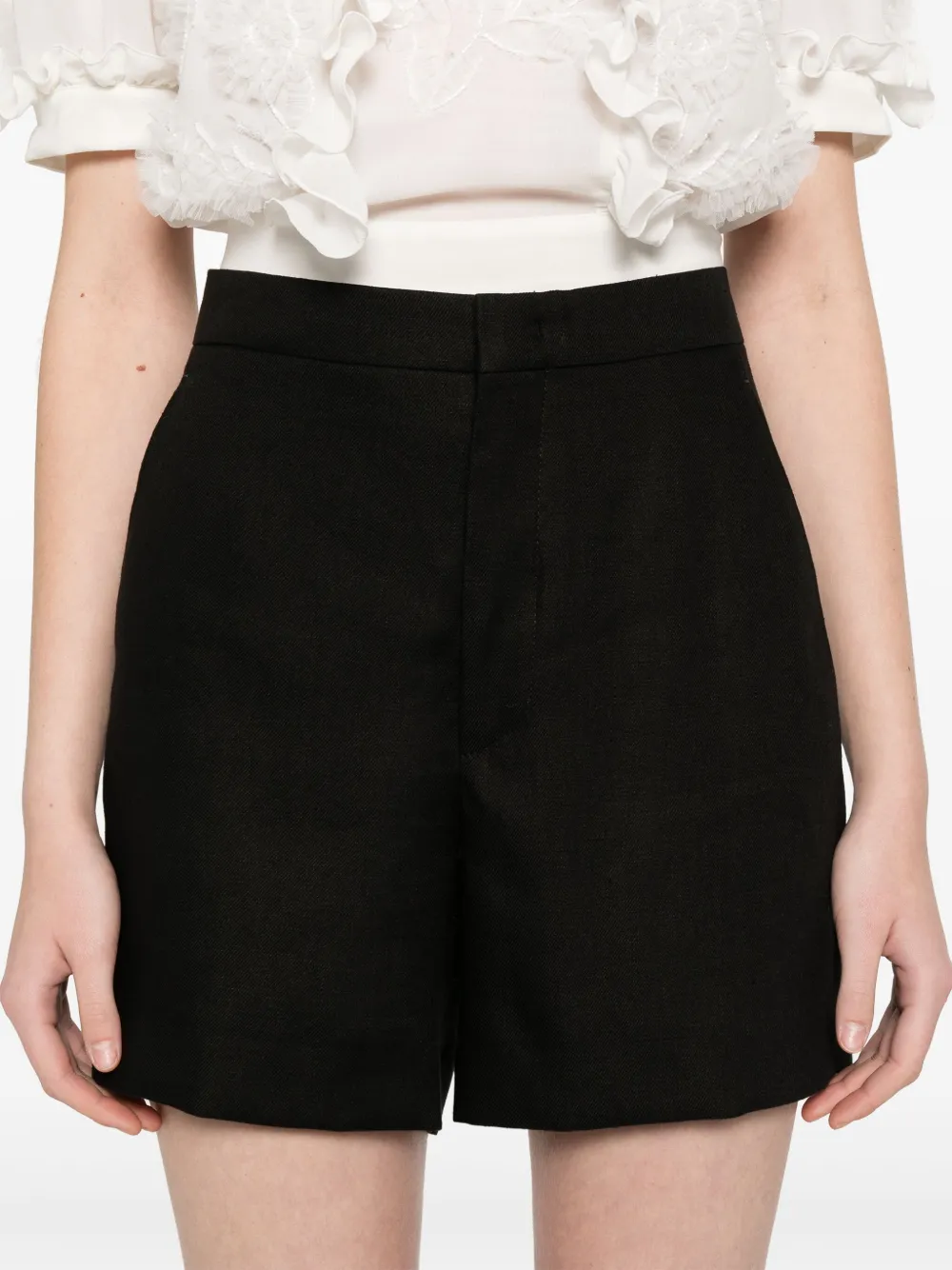 Tagliatore Belle shorts Zwart