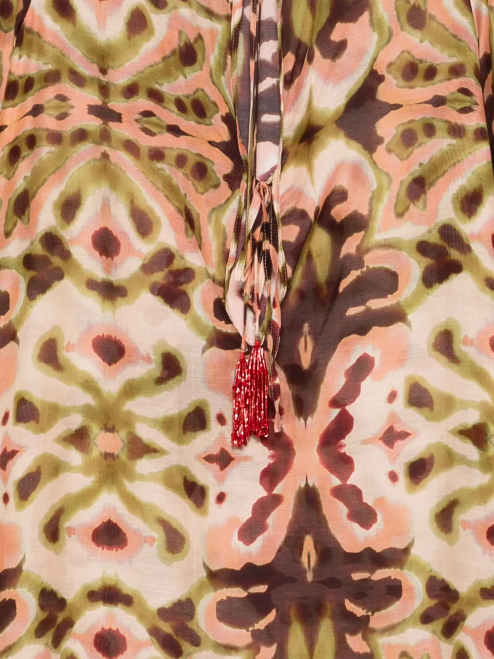 Anjuna Abstract Print Naomi Maxi Dress