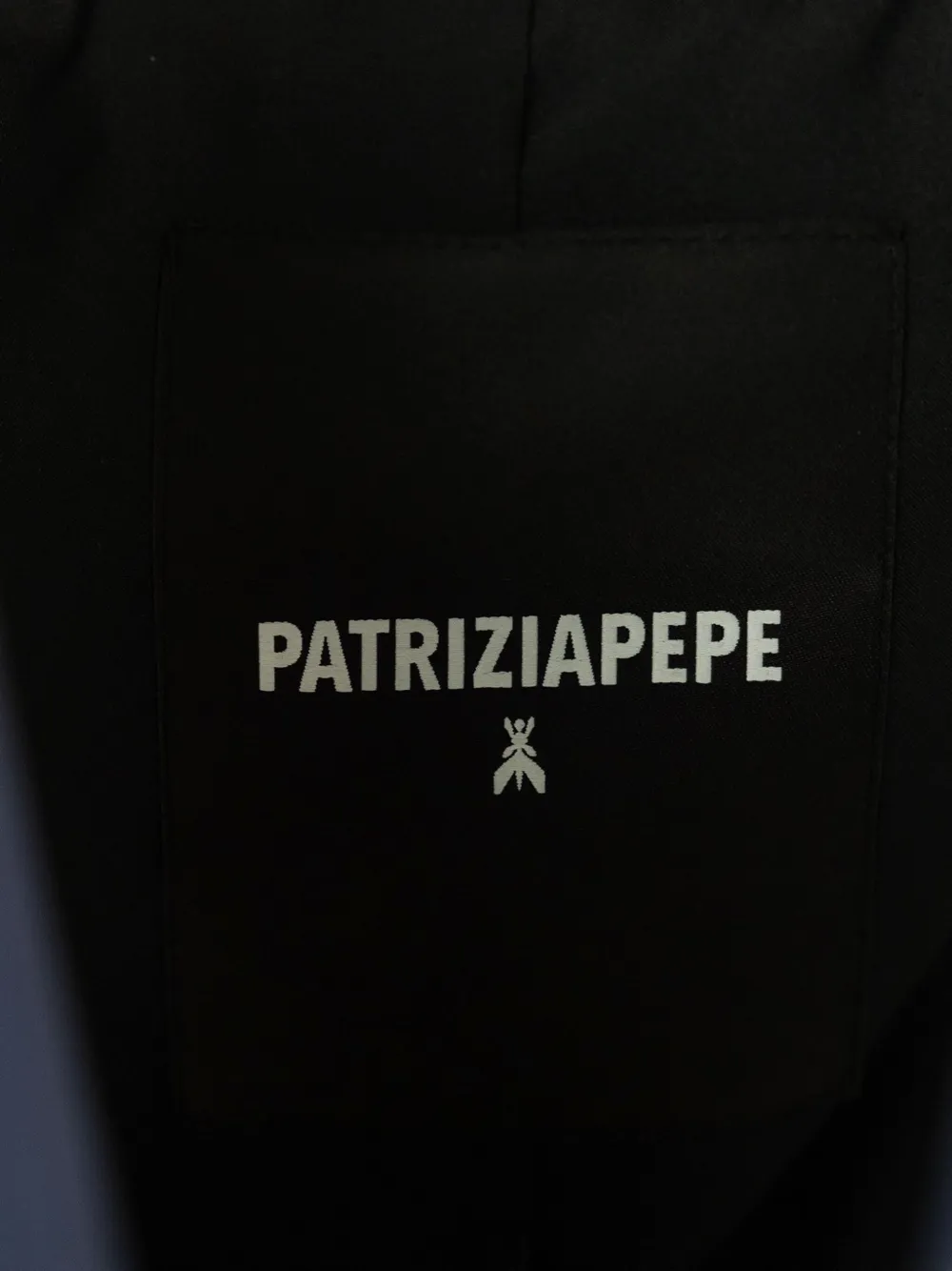 Patrizia Pepe Colbert met enkele rij knopen Blauw