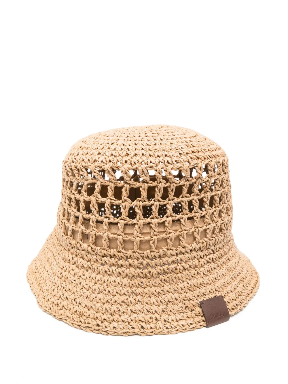 raffia bucket hat