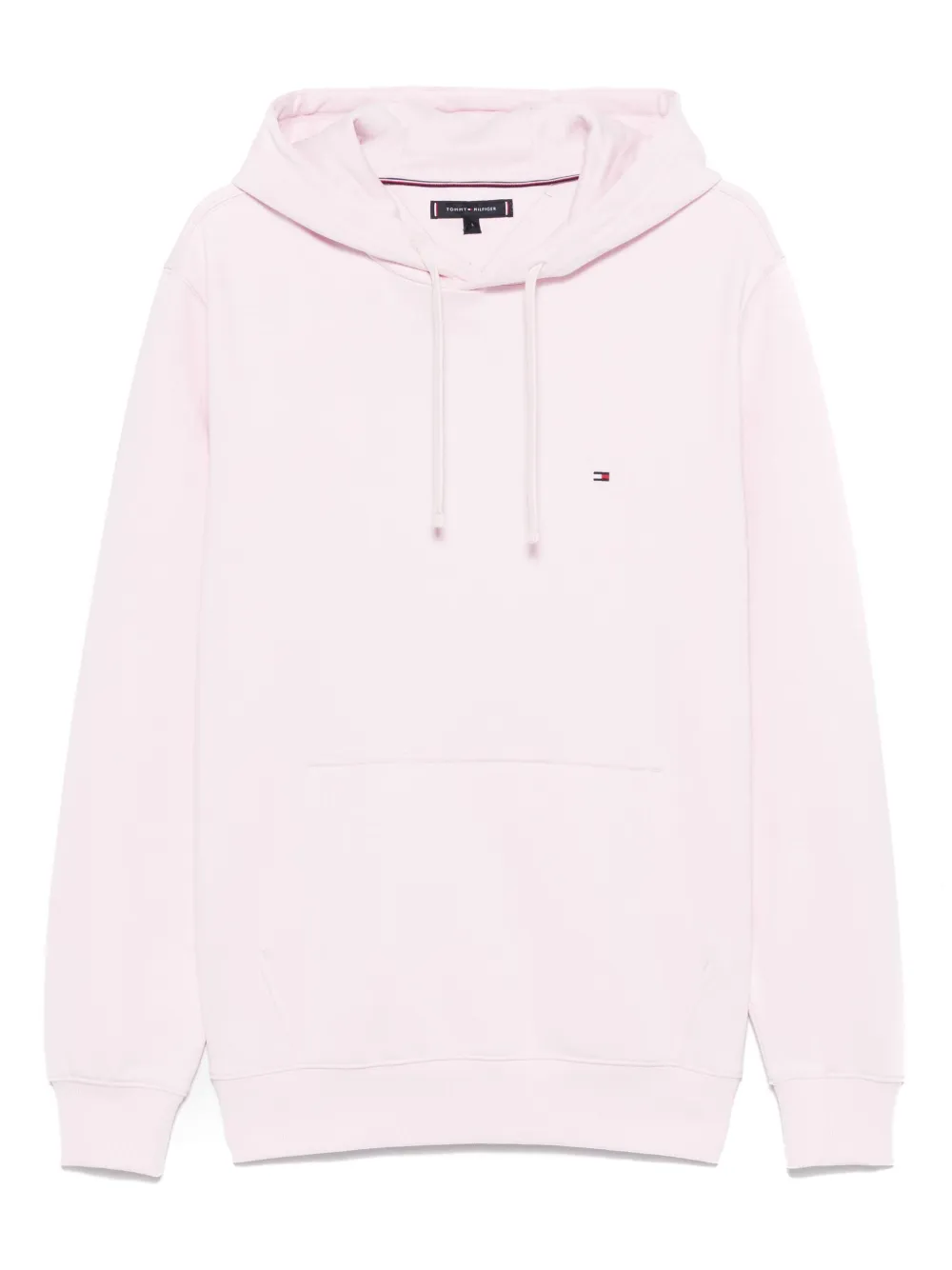Tommy Hilfiger logo-embroidered hoodie | Pink | Image 1