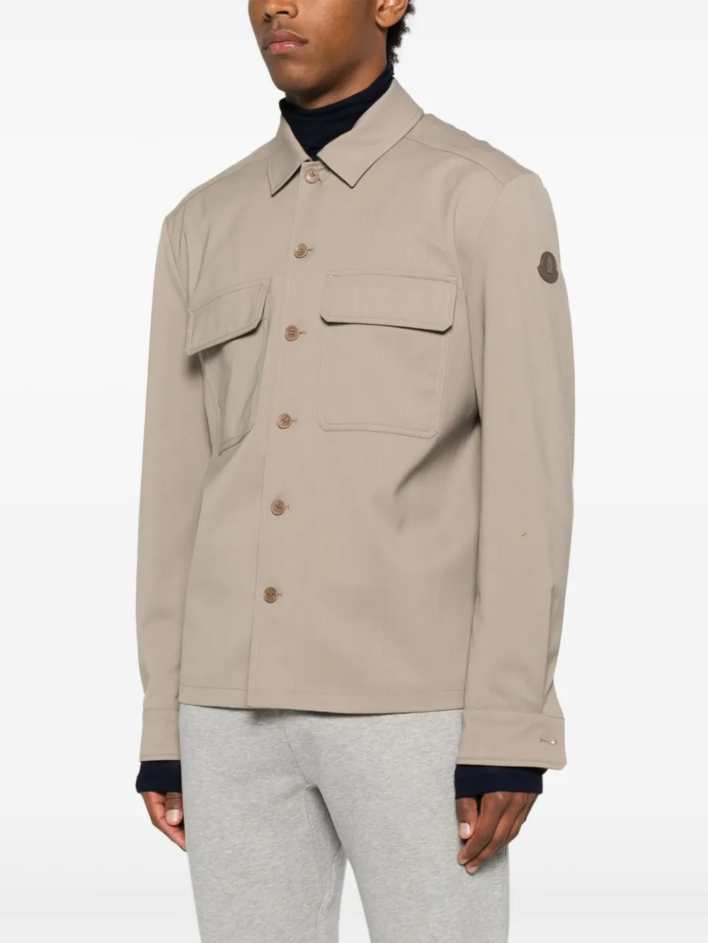 Moncler Omkeerbaar jack Beige
