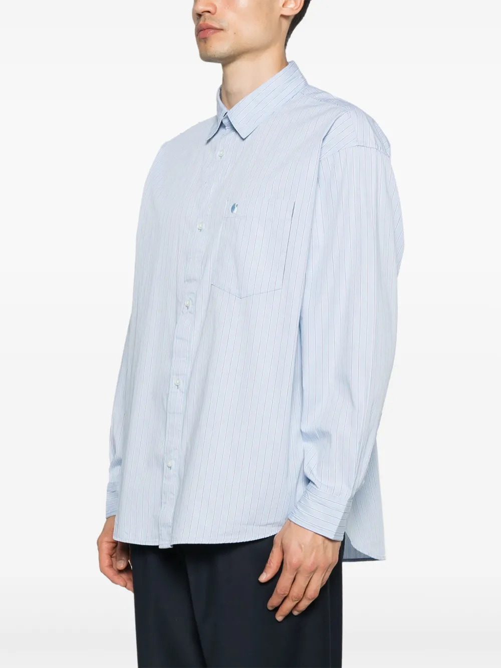 Carhartt WIP Notus overhemd Blauw