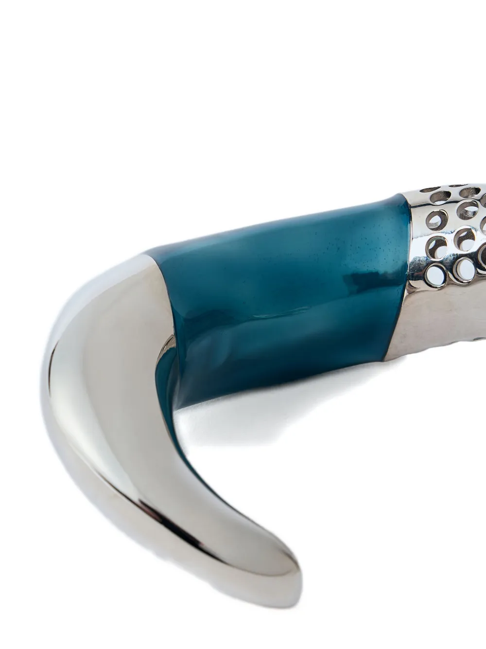 Kiko Kostadinov Sculptural Bracelet In Silver