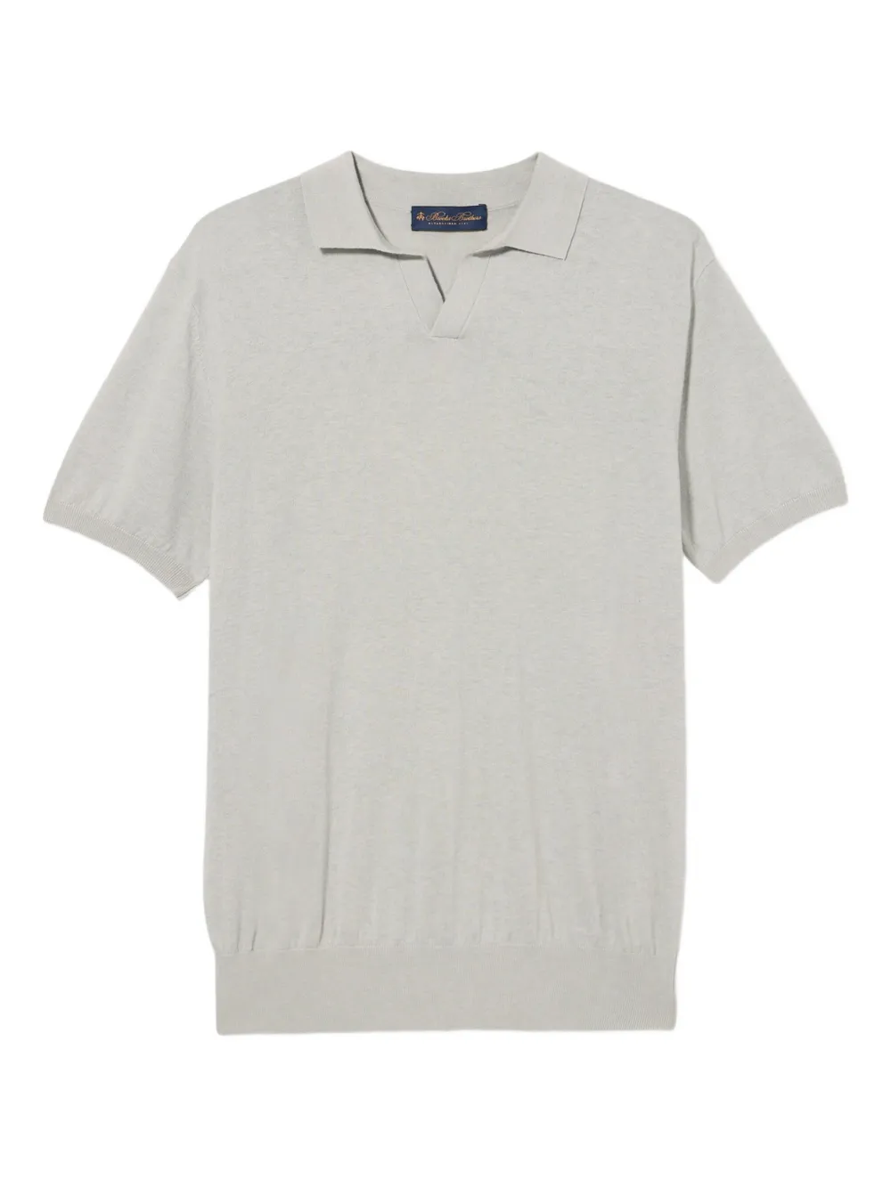 Brooks Brothers Jersey T-shirt Grijs