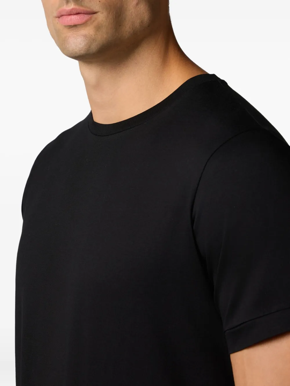 Brooks Brothers Jersey T-shirt Zwart