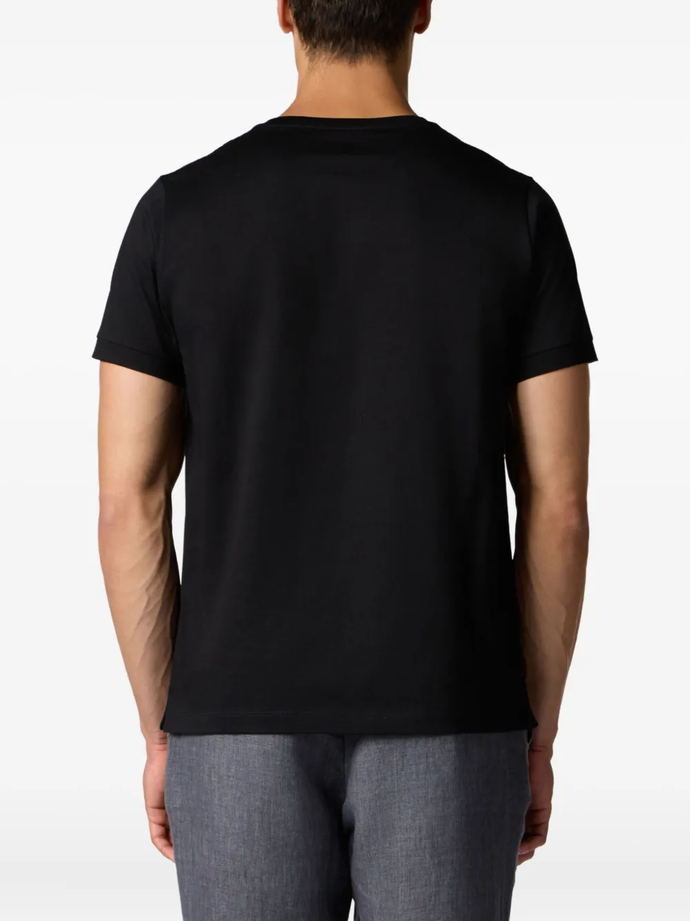 Brooks Brothers Jersey T-shirt Zwart