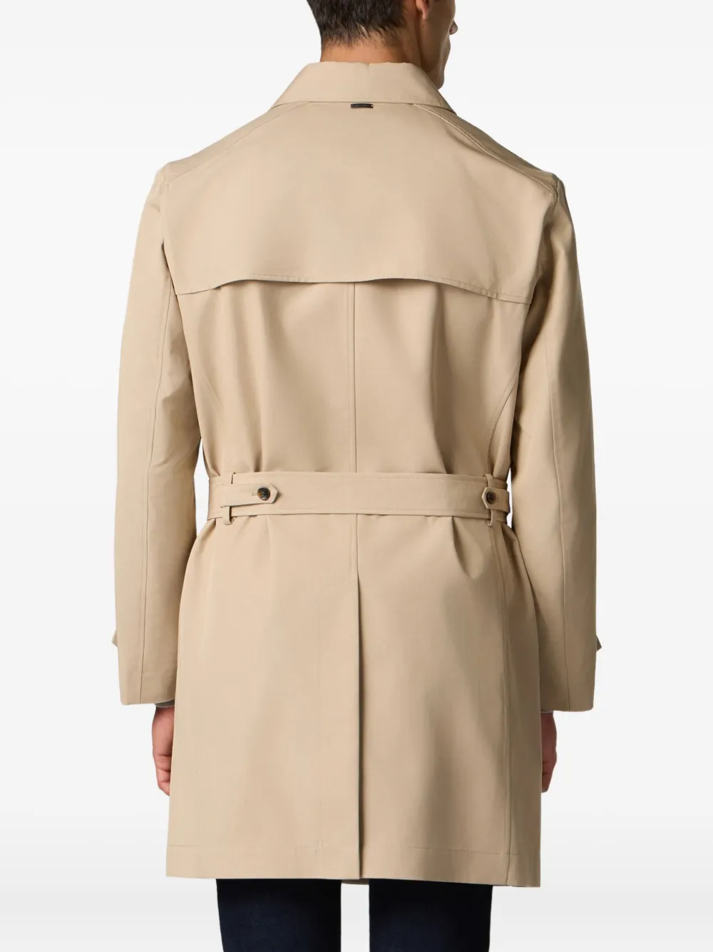 Brooks Brothers Trenchcoat met ceintuur Beige