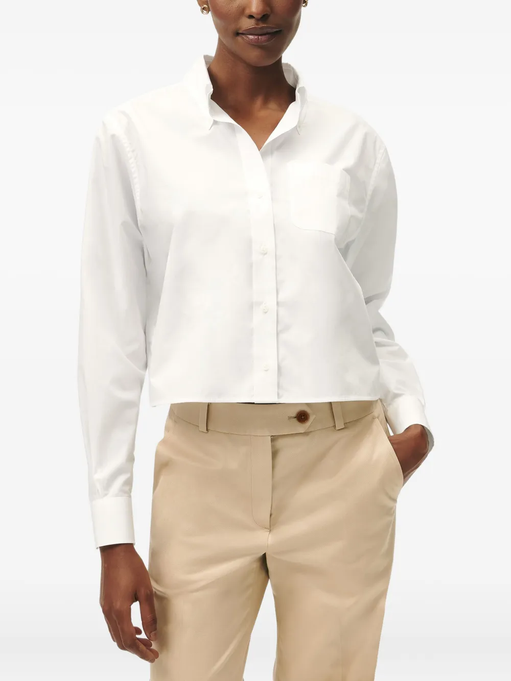 Brooks Brothers Camicia con bottoni - Bianco