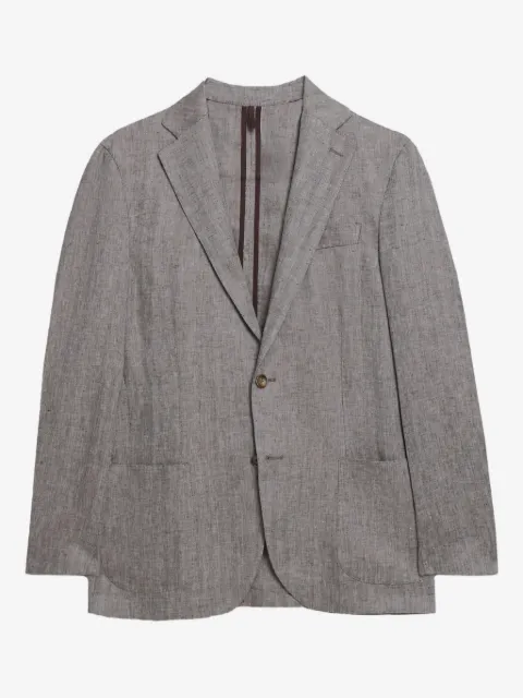Brooks Brothers herringbone linen blazer
