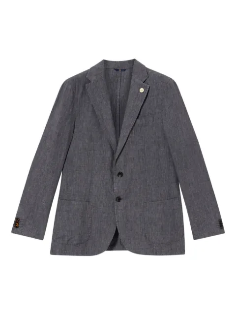 Brooks Brothers linen single-breasted blazer