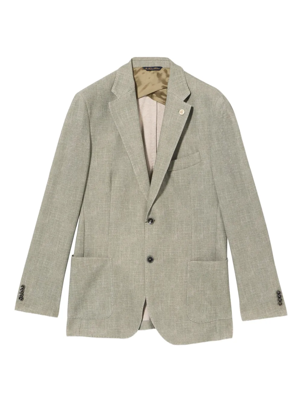Brooks Brothers single-breasted blazer | Green | Image 1