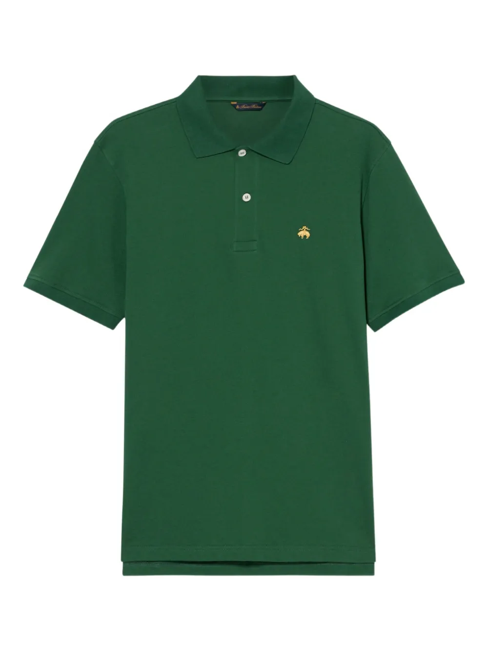 Brooks Brothers Polo in piqué di cotone - Verde