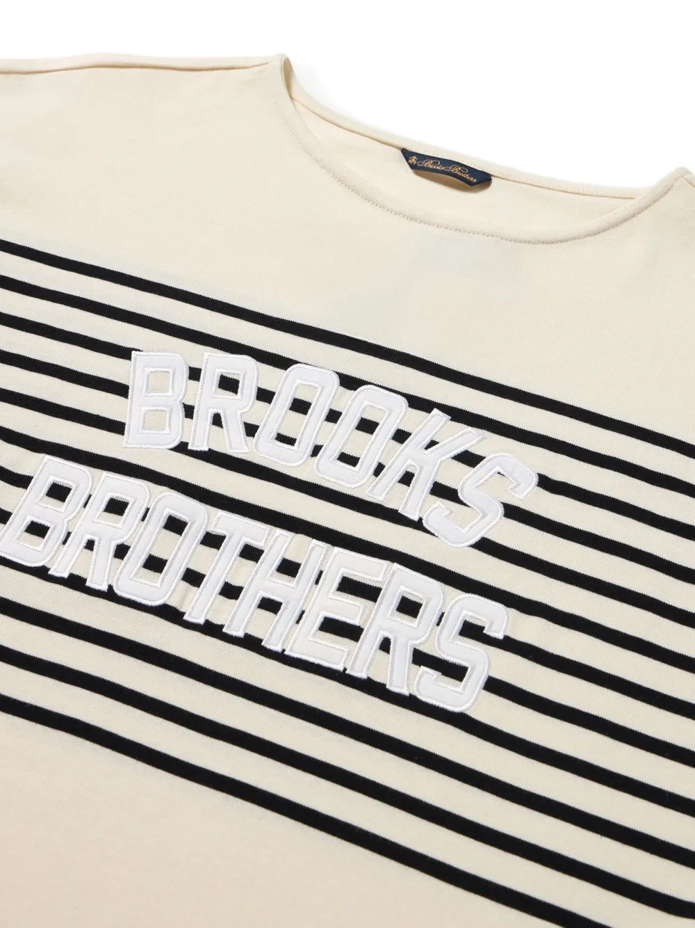 Brooks Brothers Sweater met geborduurd logo Wit